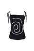 BEZNAL × Cycle "Spiral top" -BLACK- *Last1